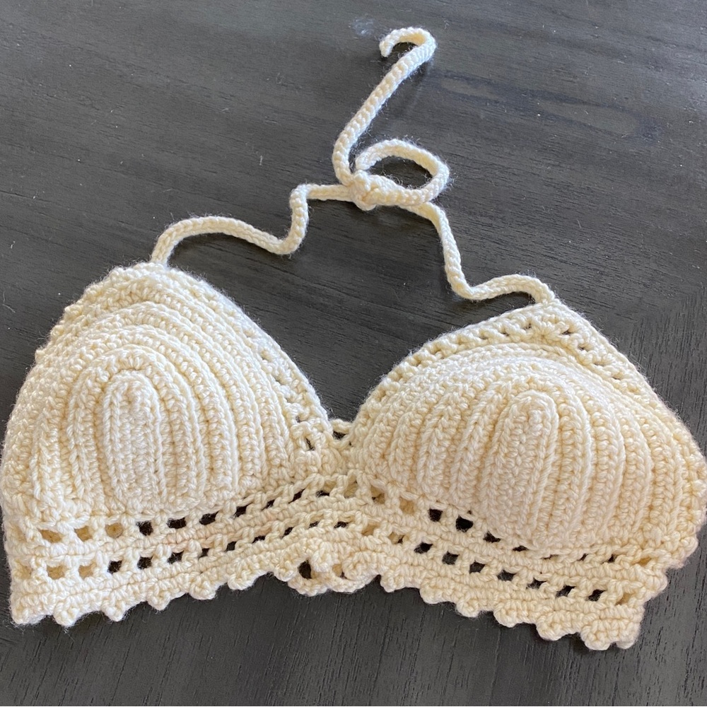 Hand woven top